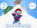 Snowboard-Spiel Herausforderung Spiel